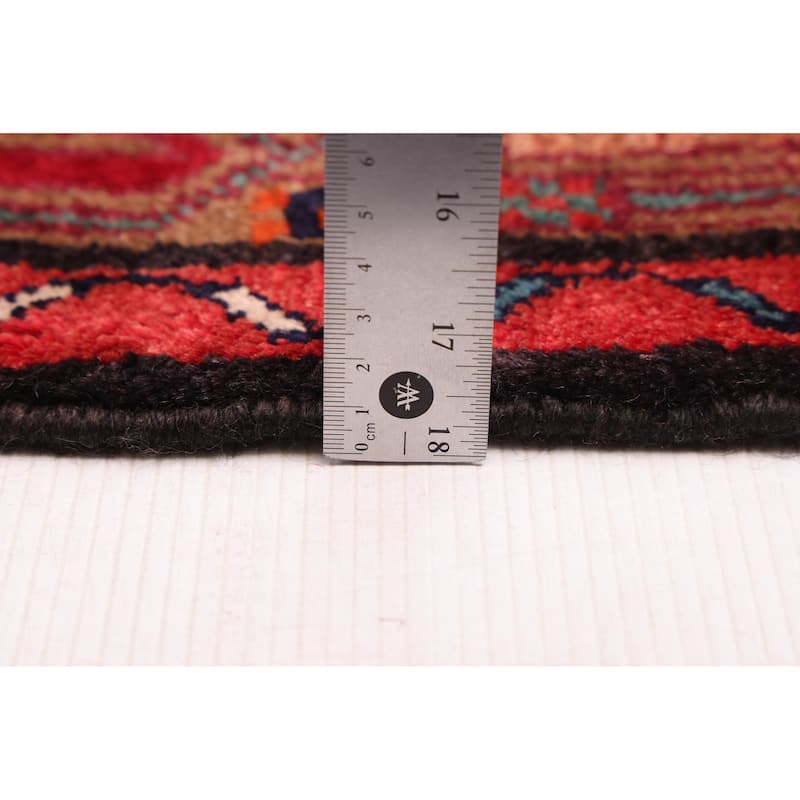 ECARPETGALLERY Hand-knotted Konya Anatolian Red Wool Rug - 3'7 x 9'4