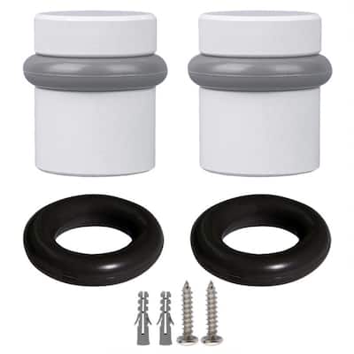 Design House 188326 1-1/2" Floor Mounted Peg Door Stop - Pack of 2