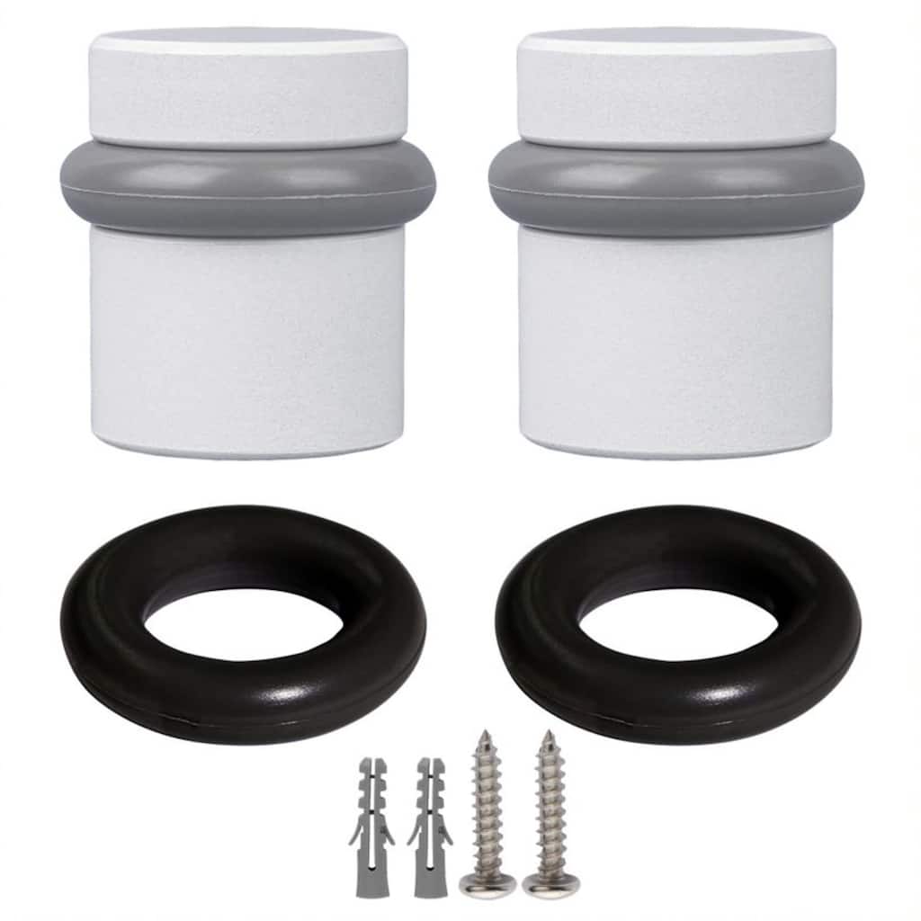 Design House 188326 1-1/2" Floor Mounted Peg Door Stop - Pack of 2