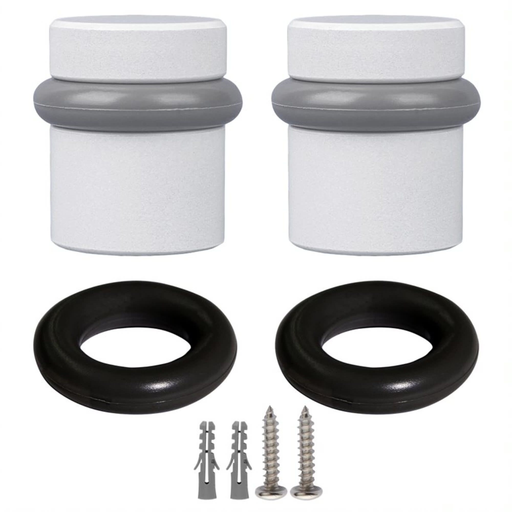 Design House 188326 1-1/2" Floor Mounted Peg Door Stop - Pack of 2