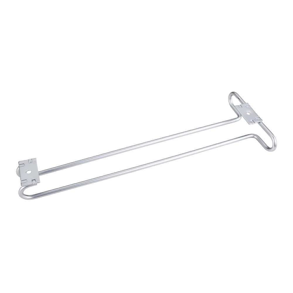 Hardware Resources 11-7/16 Inch Long Glass Stem Rack