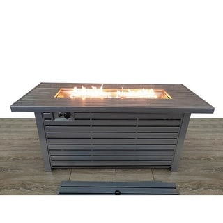 LSI Metal Outdoor Fire Pit Table - On Sale - Bed Bath & Beyond - 34238115