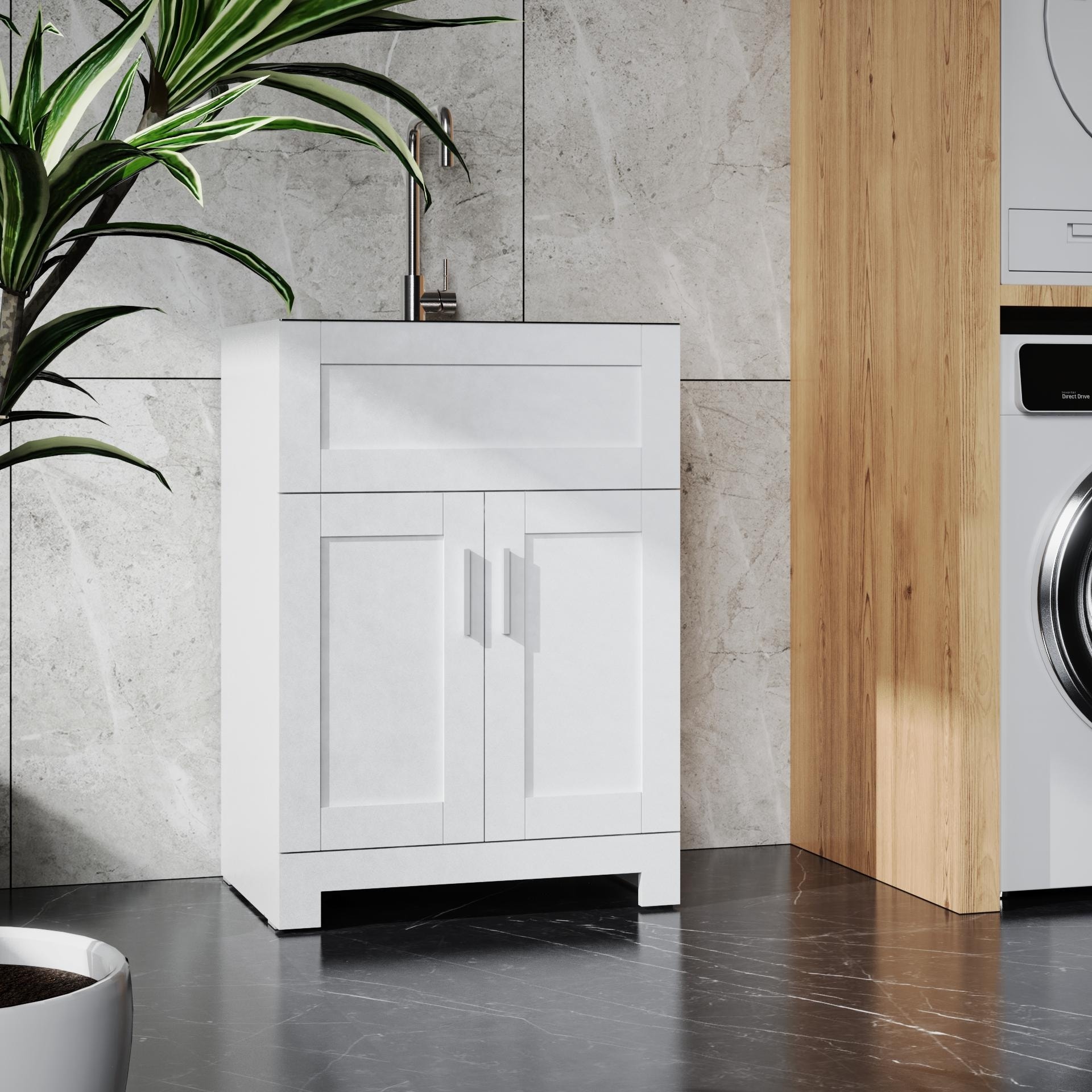 Laundry room sale vanity sink combo