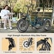 preview thumbnail 11 of 34, DoCred 20"x4" Fat Tire Electric Tricycle, 48V 500W with 7 Speed Ebike