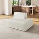preview thumbnail 48 of 62, Modern No Assembly Required Sectional Chaise Lounge Side Sofa