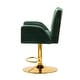 preview thumbnail 50 of 74, Loreto Tufted Velvet Swivel chair with Adjustable Height