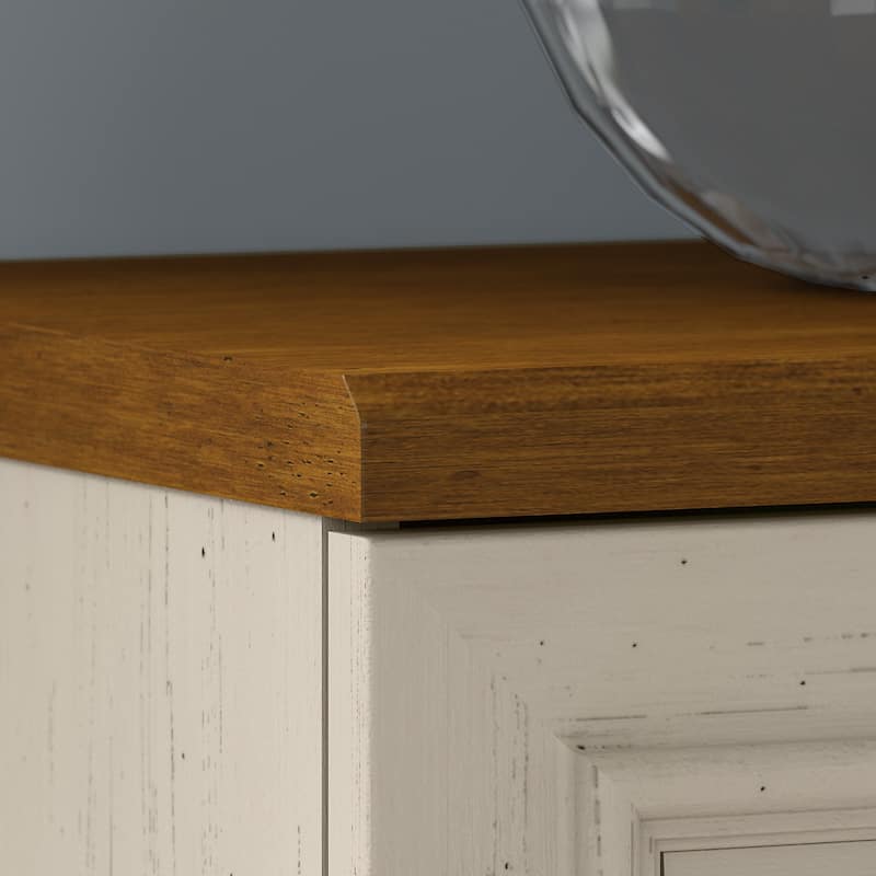 Fairview Storage Cabinet with Doors and Shelves by Bush Furniture - 31.73"L x 12.76"W x 30.71"H