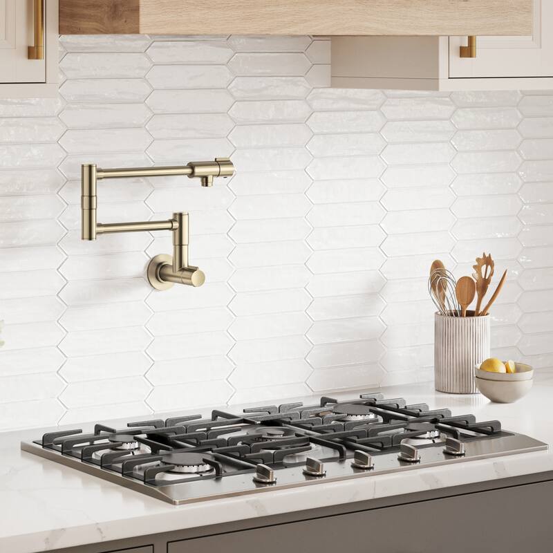 Kraus KPF-5003 Bolden 4 GPM Wall Mounted Single Hole Pot Filler