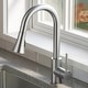 preview thumbnail 4 of 18, Karran Weybridge Single-Handle Pull-Down Sprayer Kitchen Faucet with Matching Soap Dispenser