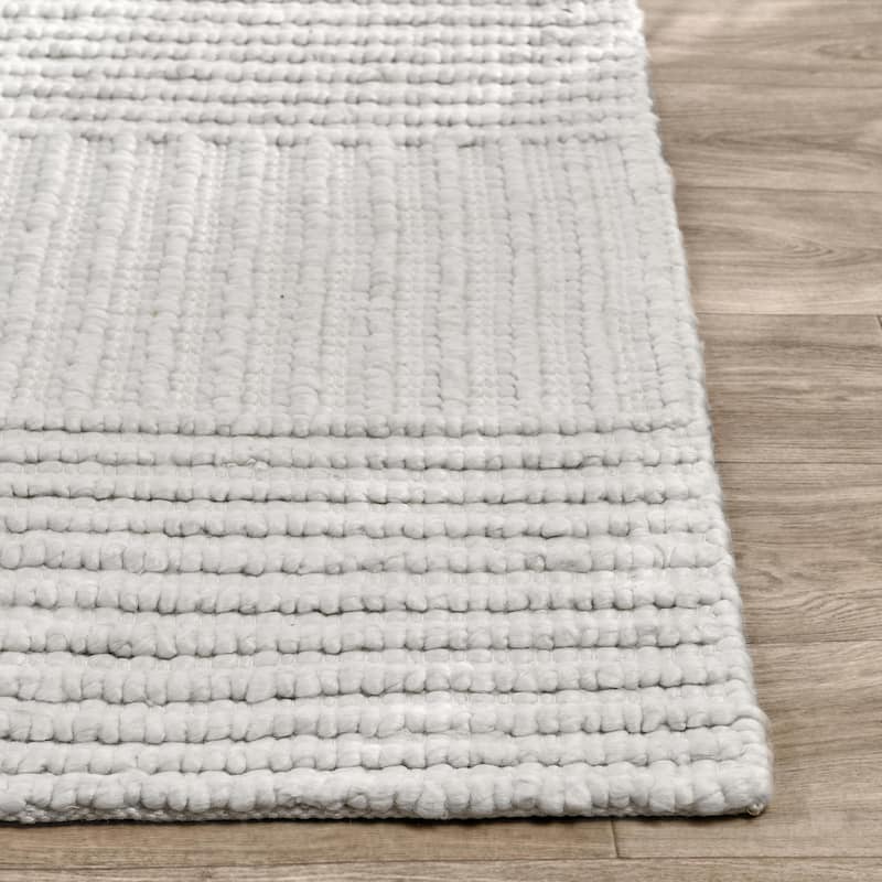 Villa by Classic Home Clayton Recycled Fabric Accent Rug