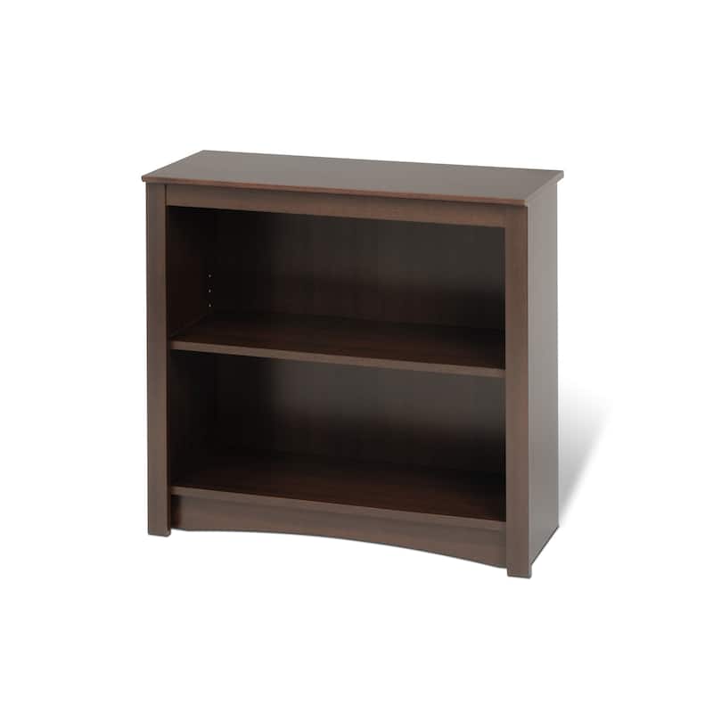 2-shelf Bookcase - 31.5" W x 29" H x 13" D