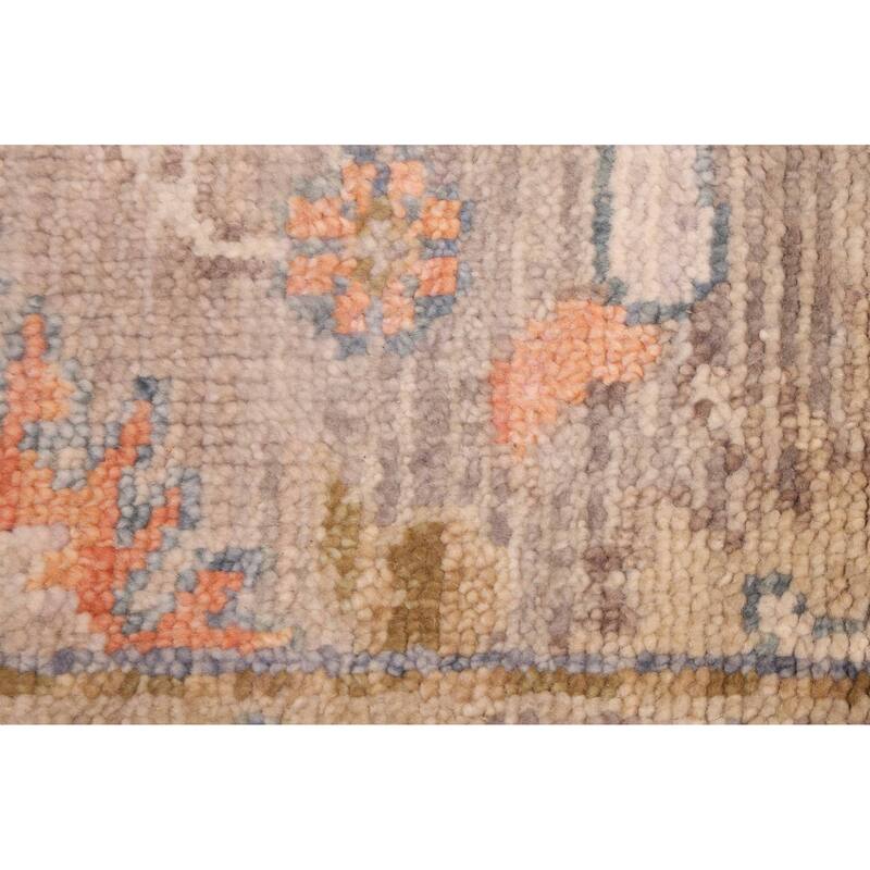 ECARPETGALLERY Hand-knotted Jules Serapi Grey Wool Rug - 8'0 x 9'11