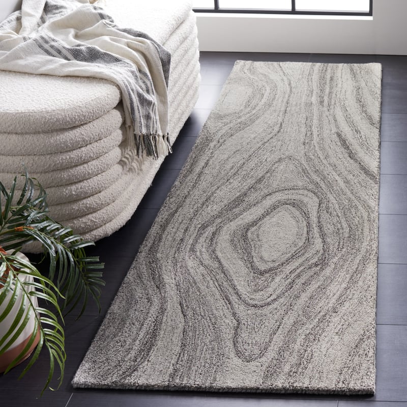SAFAVIEH Handmade Abstract Abhilasha Modern Wool Rug
