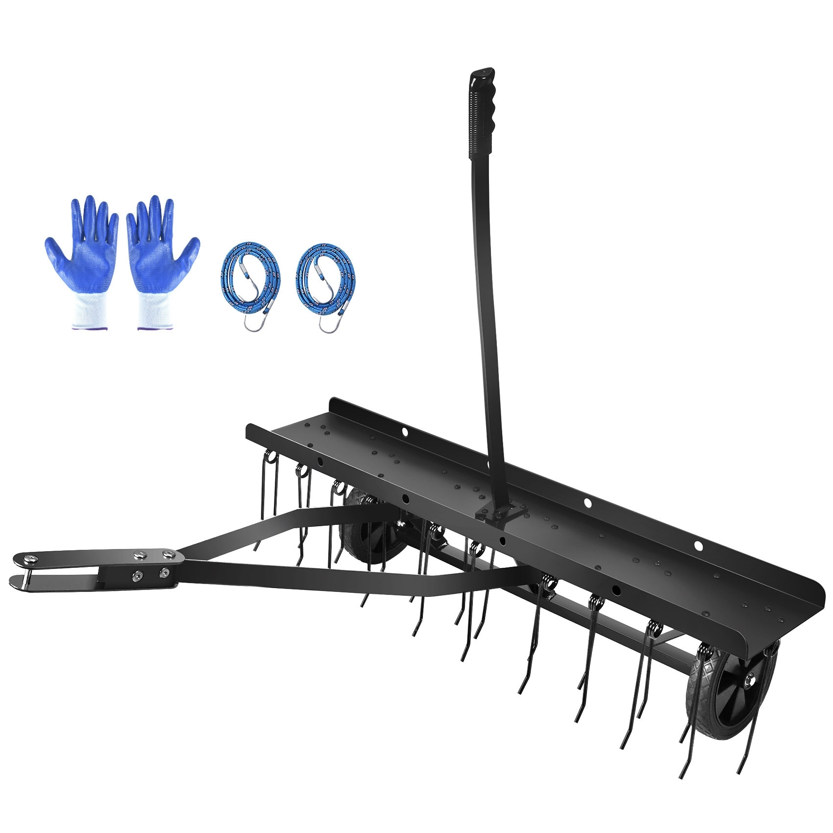Tow behind hotsell dethatcher rake