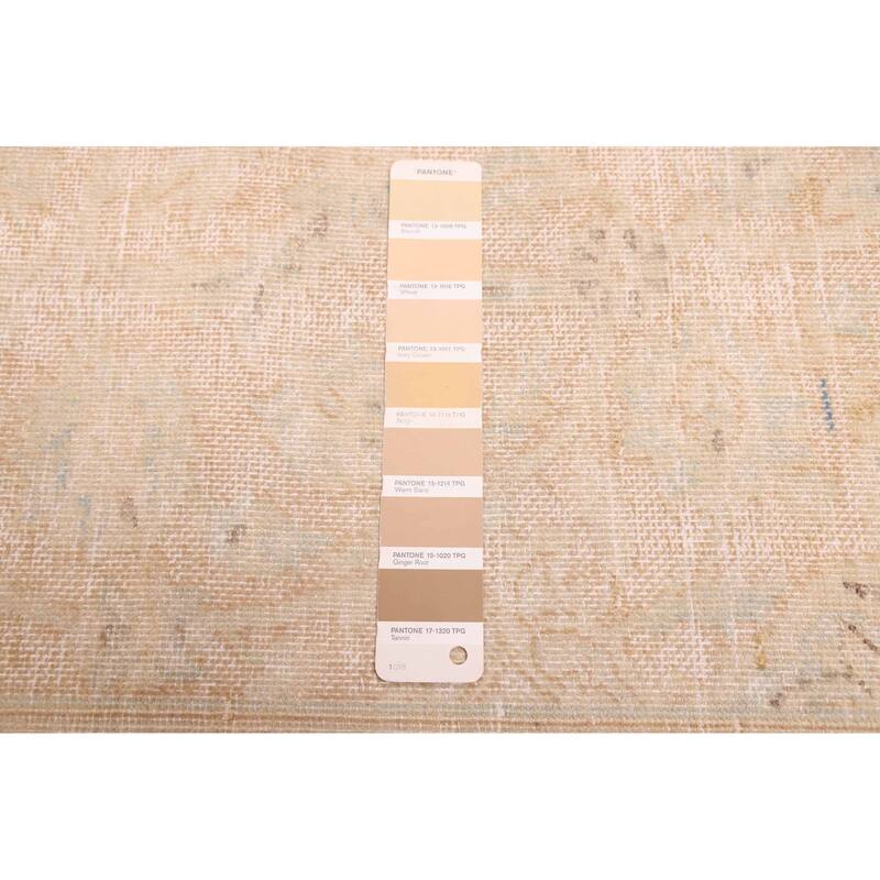 ECARPETGALLERY Hand-knotted Antalya Vintage Brown Wool Rug - 8'1 x 11'8