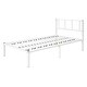 preview thumbnail 15 of 15, Twin Size Triple Bunk Bed with Guardrail, Detachable Metal Bed Frame