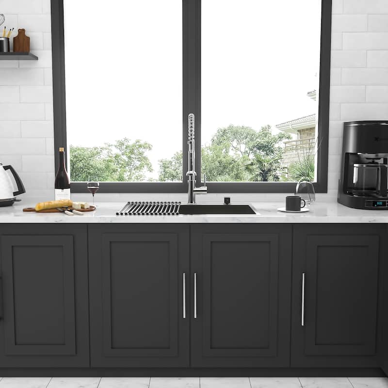 28 Inch Drop In Sink - 28 inch Kitchen Sink Drop in Topmount Single Bowl Sink 18 Gauge Stainless Steel Kitchen Sink Basin