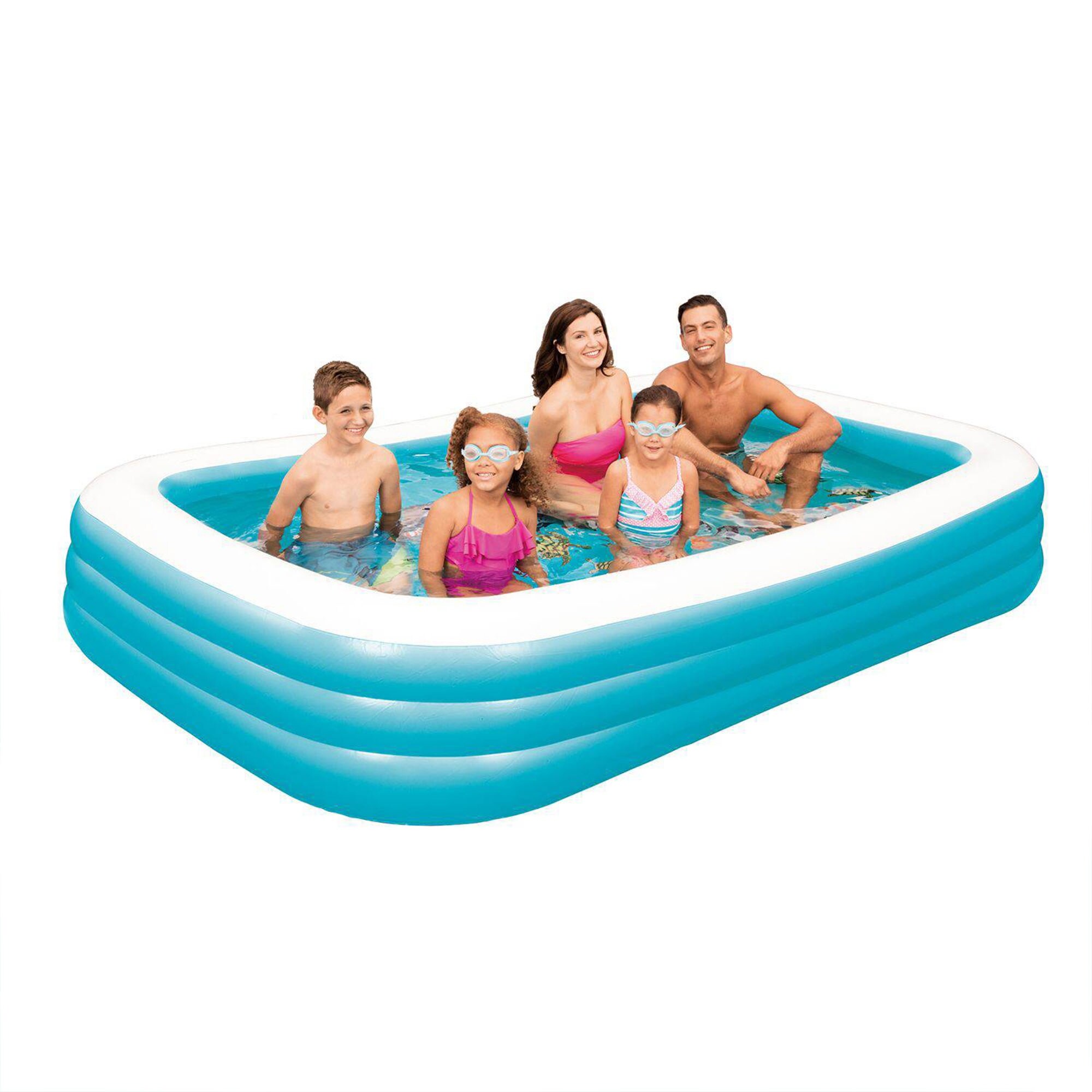 Inflatable Swimming Summer Waves Plastic Wading Kiddie Pool Stella