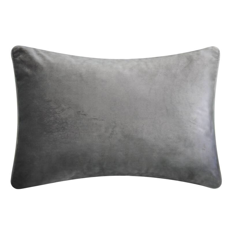 Edie At Home Celebrations Beaded "Love" Decorative Pillow, Cream