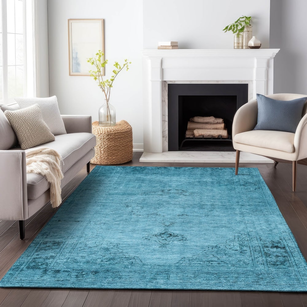 Premium Washable Super Soft Vintage Distressed Mayfield Rug