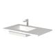 preview thumbnail 7 of 12, Serenity 36" Solid-Surface Bathroom Vanity Top with Left Sink