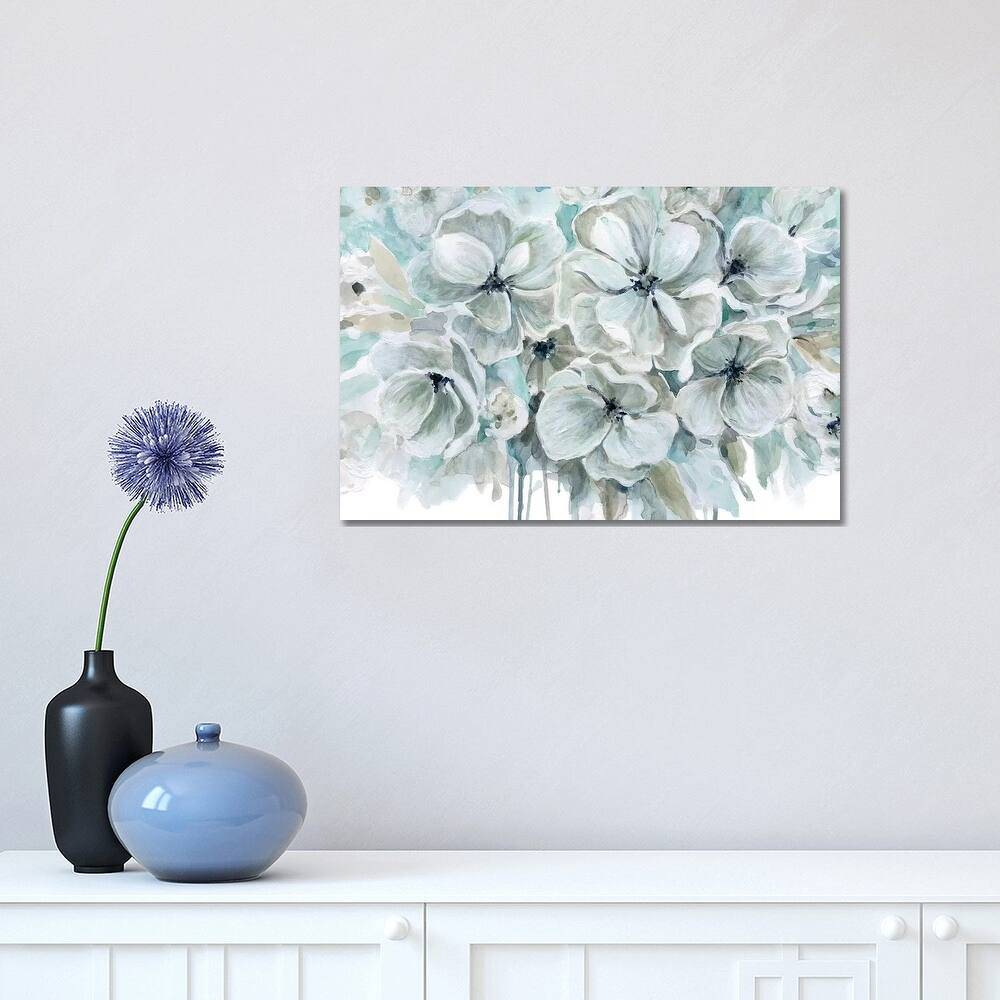iCanvas "Teal Harmony I" by Carol Robinson Canvas Print