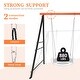 preview thumbnail 4 of 3, Transform Your Backyard with Our Kids Swing Sets for All Ages - 77.9"(L) x 63.4"(W) x 73.2"(H)