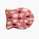 Flowery Love Pet Feeding Mat for Dogs and Cats - Pink - 19" x 14"-Fish