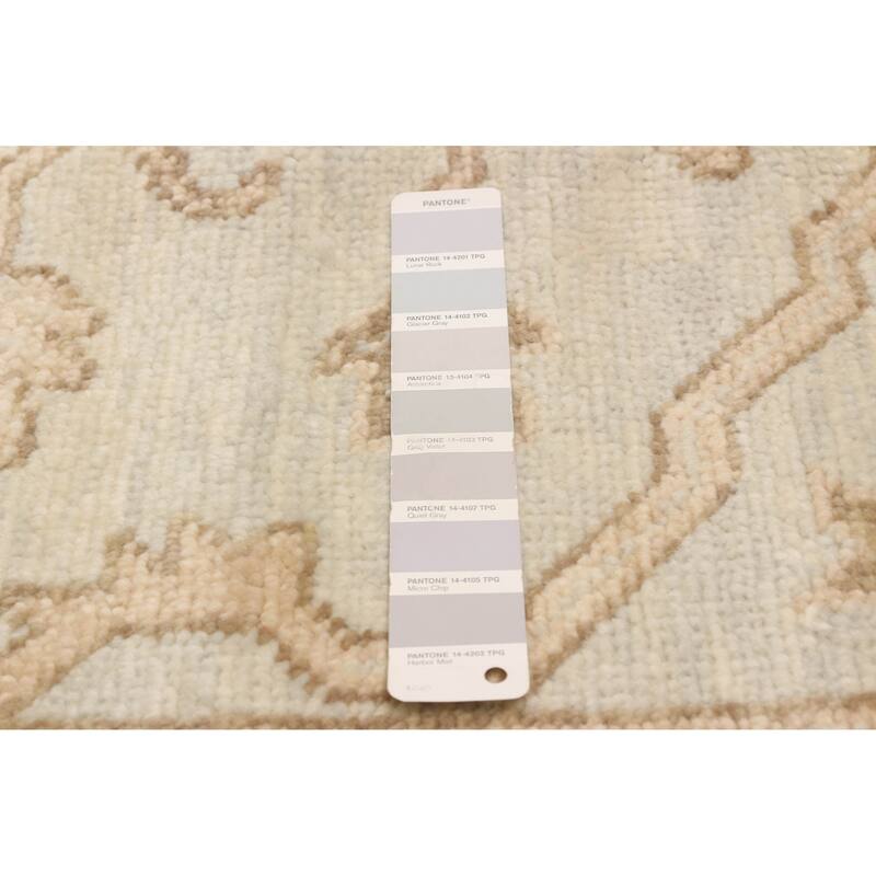 ECARPETGALLERY Hand-knotted Mystique Grey Wool Rug - 10'4 x 13'11