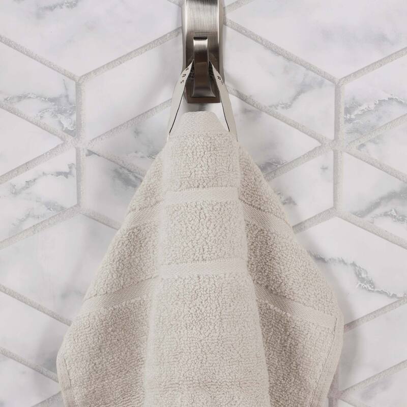 Superior Napa Zero Twist Cotton Soft Waffle Bath Towel Set of 3