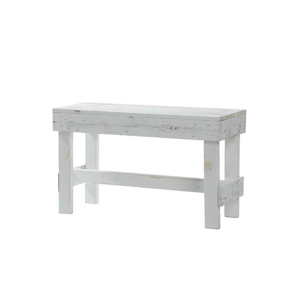 Shop Del Hutson Designs Handmade Barnwood Bench On Sale