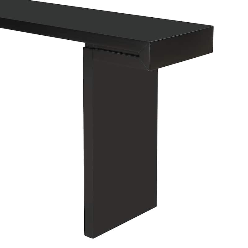 60" Long Sofa Side Table Console Table Entryway Table Accent Table for Living Room Hallway