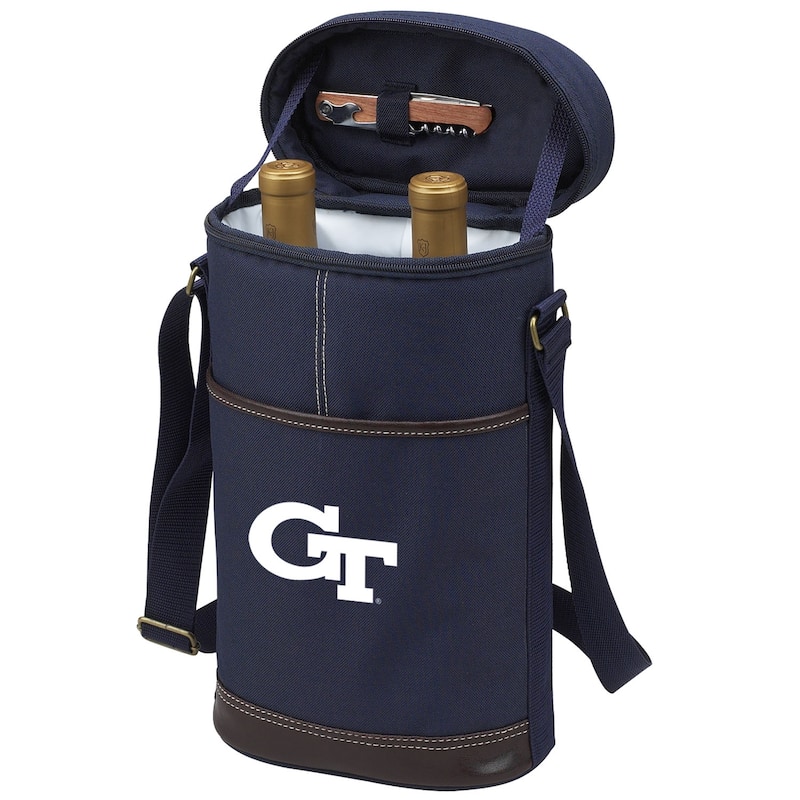 Georgia Tech Yellow Jackets Two Bottle Wine Tote