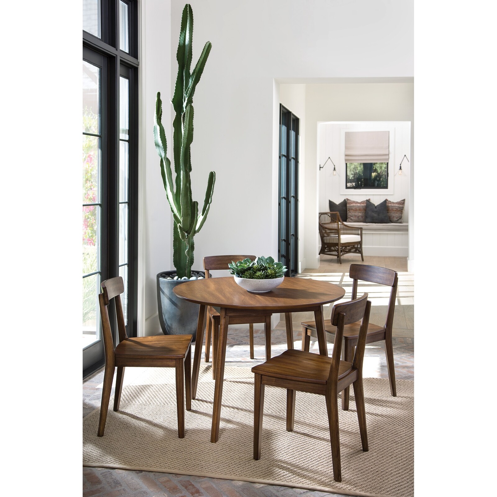 Chesterfield dining store table and chairs