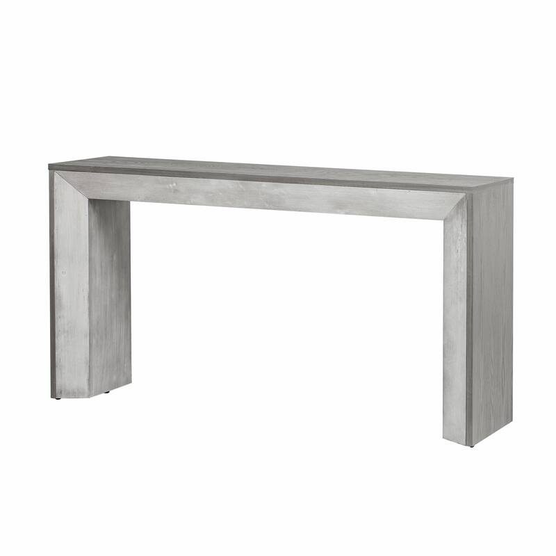 Elegant Console Table, Fireplace Design, Simple and Functional with High-Quality Wood Veneer Top