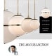 preview thumbnail 5 of 3, Crystorama Lighting Group Truax 3 Light 16" Wide Pendant with White