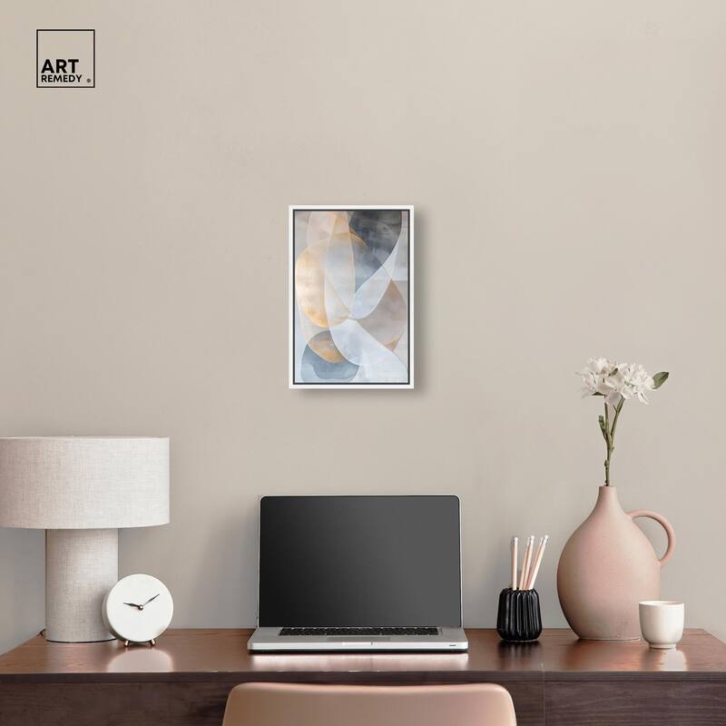 Blue Haze Canvas by Art Remedy