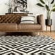 preview thumbnail 7 of 93, Nuloom Kellee Hand Tufted Geometric Wool Area Rug