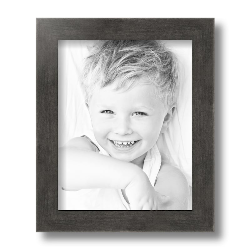 ArtToFrames Maddo Modern 8x10 Inch Picture Frame, 1.25 Inch MDF Poster Frame Available in Multiple Colors (FRBW72079-8x10)