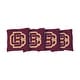 preview thumbnail 1 of 1, Bethune Cookman Red Cornhole Bags All-Weather Resin Filled