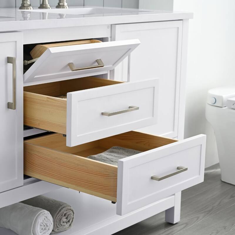 Sudio Design Arlo 54" Double Bathroom Vanity - 54" Double Sink