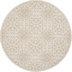 preview thumbnail 71 of 129, Nourison Jane Floral Medallion Indoor only Area Rug 5'3" x Round - Ivory/Beige