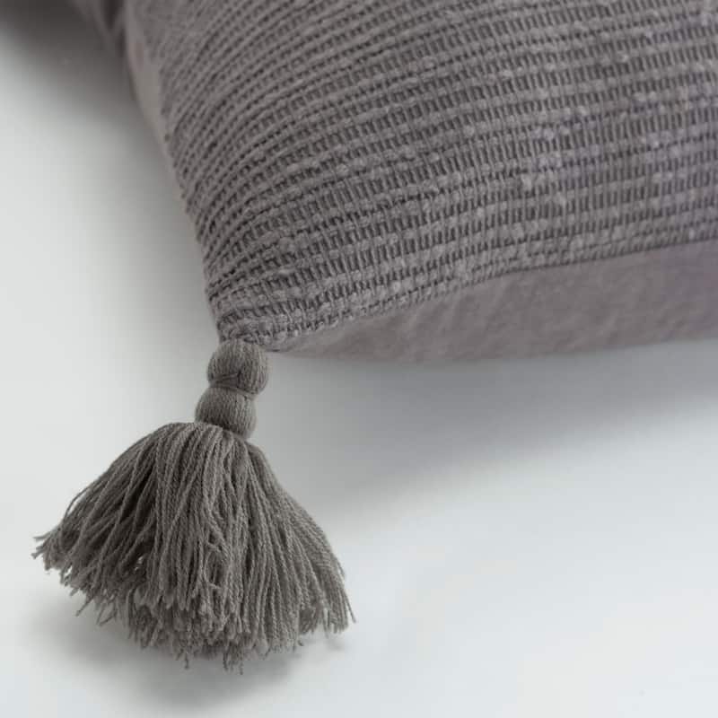 Rizzy Home Solid Stripe Throw Pillow