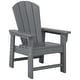 preview thumbnail 1 of 194, Laguna Kids Outdoor Poly Adirondack Chair Gray