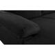 Velvet Upholstered L-Shape Sectional Sofa