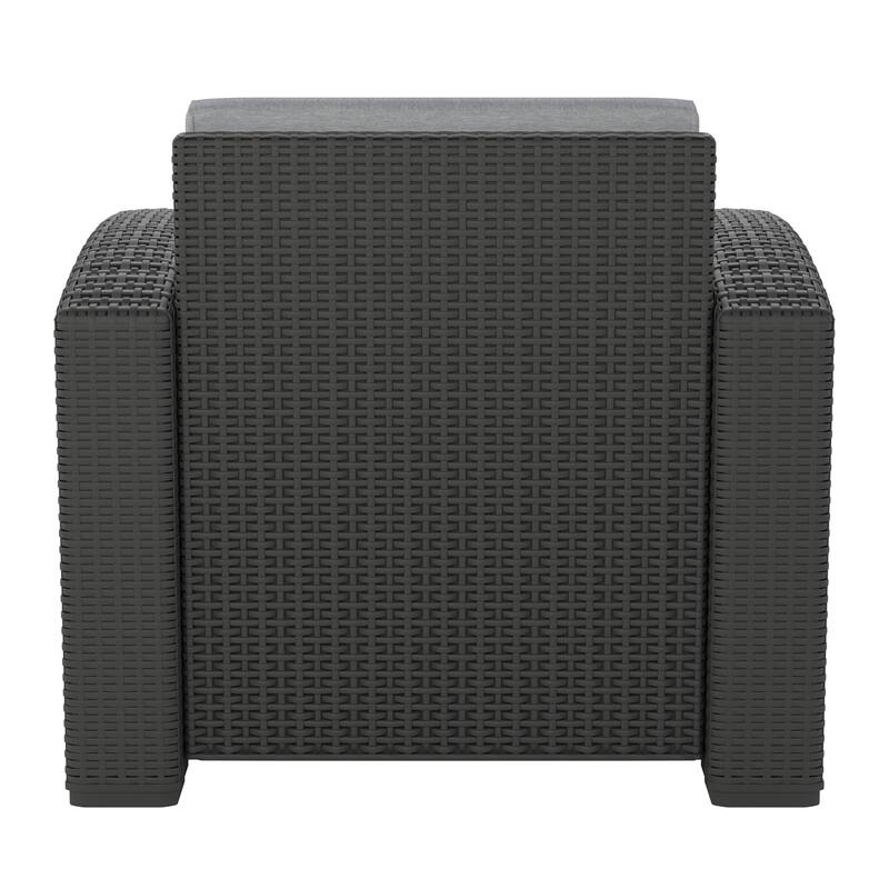 CorLiving Outdoor Resin Patio Chair