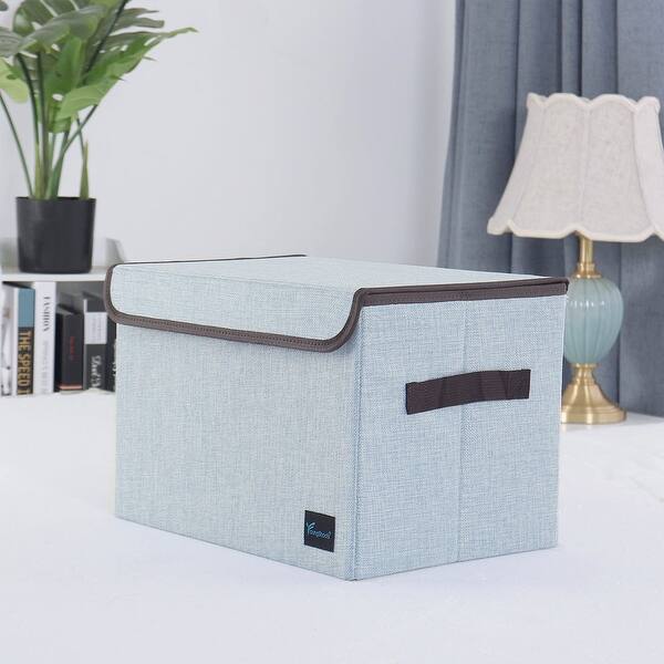 Shop Fabric Storage Bins Baskets Foldable Cloth Storage Cubes