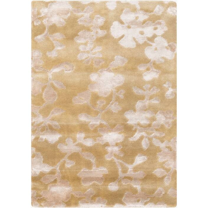 Hand-Knotted Rodney Floral Pattern Area Rug