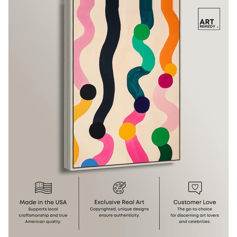 Pearl Colors II Canvas by Art Remedy