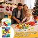 preview thumbnail 9 of 8, Gymax 150 Pcs Toddler Building Blocks Toy Stacking Block Set for 3+